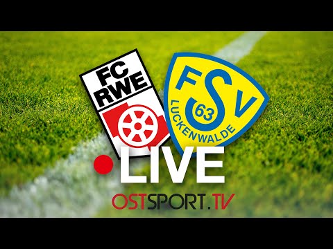 LIVE! FC Rot-Weiß Erfurt vs. FSV 63 Luckenwalde | Regionalliga Nordost | SP1