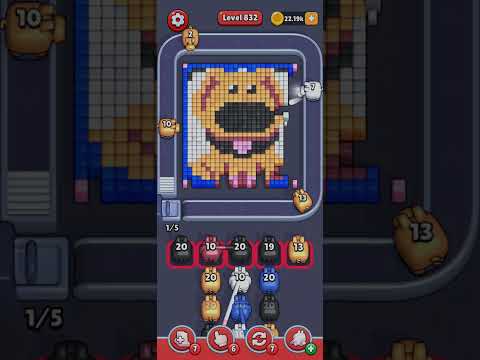 Pixel Flow Tahap 832 Walkthrough