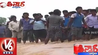 Telangana Farmers in Concern with Lack of Rains | Teenmaar News - V6 News