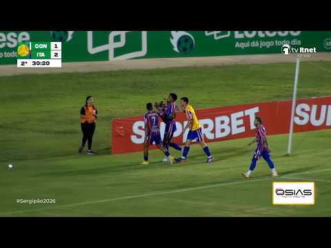 CONFIANÇA 1 X 2 ITABAIANA MELHORES MOMENTOS (25/02/2026)