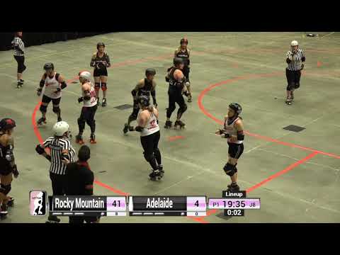Rocky Mountain vs Adelaide - 2019 WFTDA Continental Cup-North America West Game 14