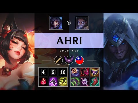 Ahri Mid vs Sylas - TW Master Patch 25.15