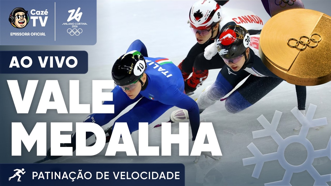 VALE MEDALHA! FINAL DA PATINAÇÃO DE VELOCIDADE | OLIMPÍADAS DE INVERNO 2026