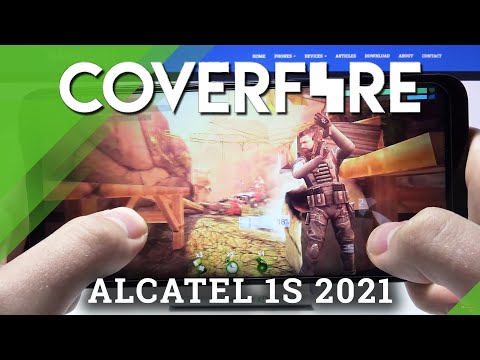 Alcatel 1S 2021 Cover Fire Game Test - Performance & FPS Checkup