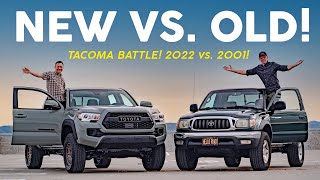 Holy Crap! 21 Year Difference! – Toyota Tacoma Old vs. New