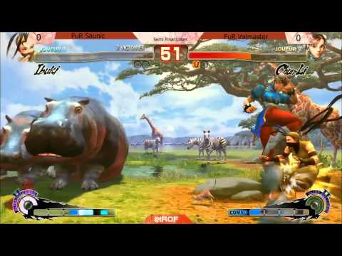FuR Saunic (Ibuki) vs FuR Valmaster (Chun-Li) - Losers TOP6 - ROF3