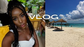SPEND THE DAY WITH ME IN BAHAMAS + OBSESSED WITH THIS GODDESS BRAID WITH A TWIST+MINI SHOPPING VLOG