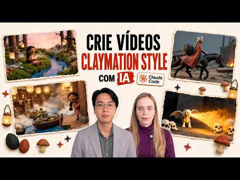 Como Criar Vídeos Incríveis com IA: Claude Code + Kling