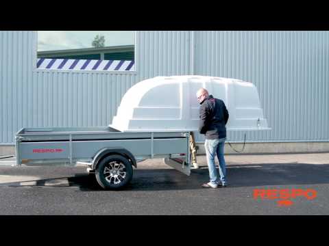 Respo trailer - How to release cover