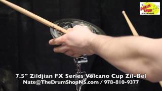 Video thumbnail for Zildjian FX Series Volcano Cup Zil-Bel 7.5'' - The Drum Shop North Shore by Nate Morrison Drums