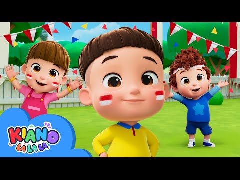 Lagu Anak | Spesial 17 Agustus Hari Merdeka | Kiano La La La 🎵