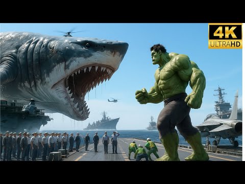 HULK vs MEGALODON: The Ocean Battle That Shattered the Aircraft Carrier