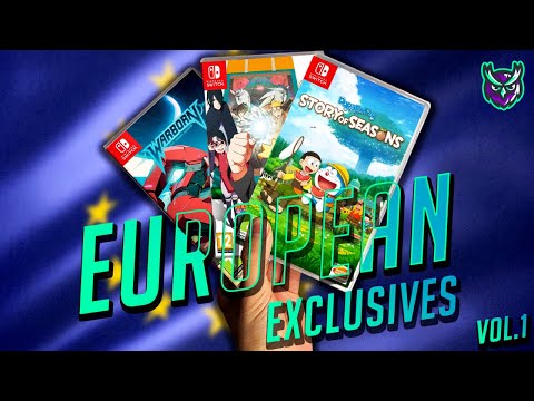 20 Switch Physicals Exclusive to Europe - North America Didn't Get! Vol. 1