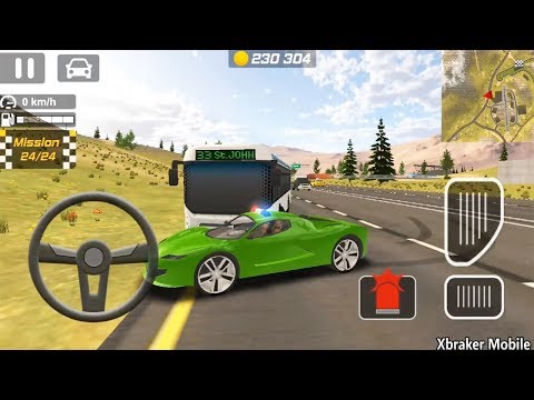 Police Car Drift Simulator: Green Police Car Driving - Android GamePlay 2019