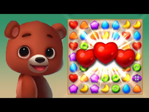 Toy Bear Sweet POP : Match 3 Puzzle - iOS/Android Gameplay Video
