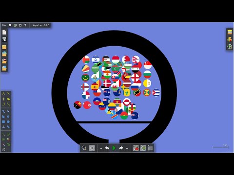 Algodoo Final marble race escape from Killer Ball Season 1!!!