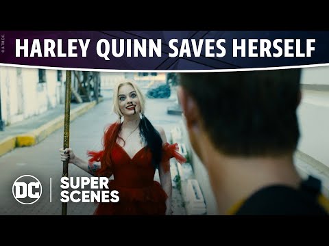 Thumbnail of the video: DC Super Scenes: Harley Quinn Saves Herself