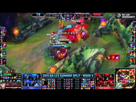 2015 NA LCS Summer 5주차 10경기 T8 vs NME 150629