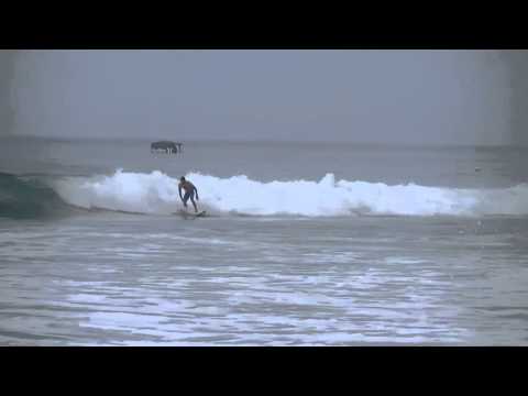 Adriano de Souza and Joel Parkinson at 2015 Hurley Pro Round 4 Heat 2