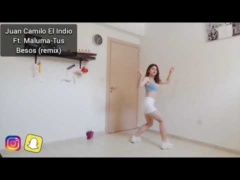 Juan Camilo El Indio Ft. Maluma - Tus Besos  ( remix ) freestyle