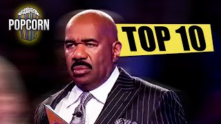 TOP 10 Fast Money Freak outs on Family Feud! Steve Harvey's SHOOK!