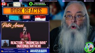 Putri Ariani Reaction - &quot;Indonesia Raya&quot; (National Anthem) - First Time Hearing - Requested