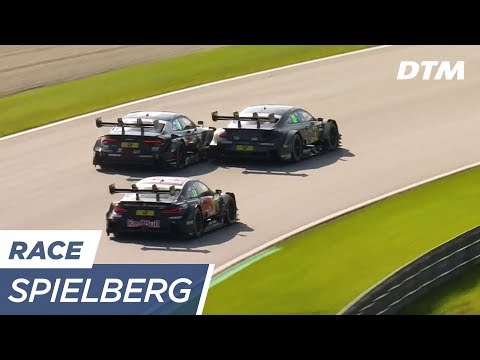 Triple Fight: Wittmann vs Wickens vs Rast - DTM Spielberg 2017