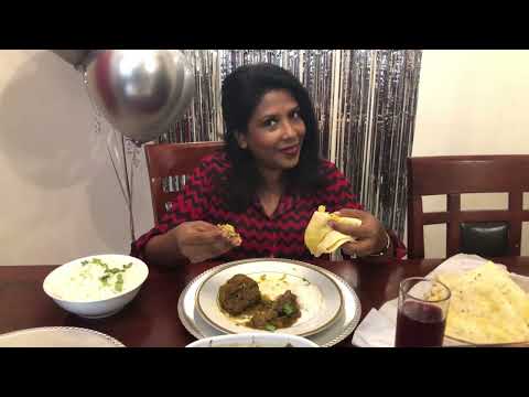 GUYANESE DUCK CURRY & DHAL PURI | BIRTHDAY DINNER AND CAKE