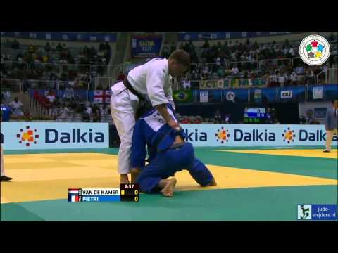 Judo 2013 World Championships Rio de Janeiro: van de Kamer (NED) - Pietri (FRA) [-81kg]
