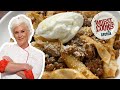 Anne Burrell S Pasta With Sausage And Mushroom Ragu Worst Cooks In America Food Network