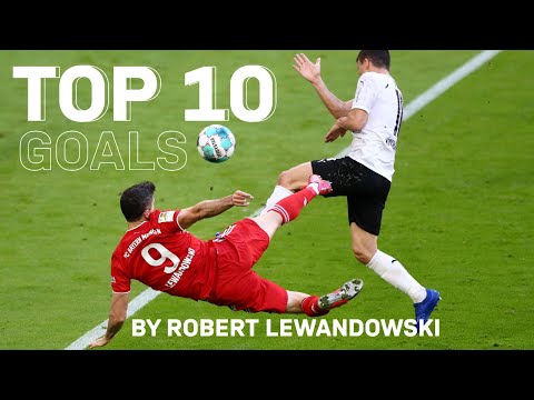 Die Tormaschine = Robert Lewandowski! 💯💪🏻 | Top-10 Tore von #Lewangoalski | FC Bayern