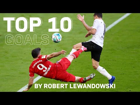 Goalscoring machine = Robert Lewandowski! 💯💪🏻 | Top 10 Goals by 
