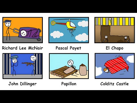 The Craziest Prison Escapes Ever, Explained in 10 Minutes