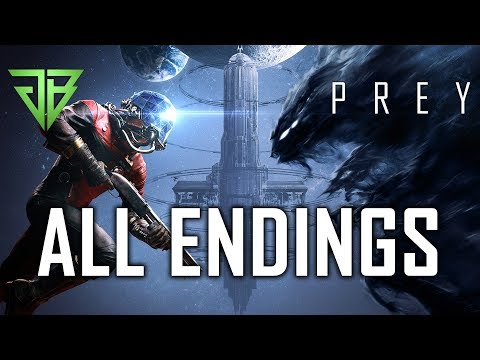 Prey Ending No Commentary - 1080p 60fps Max Quality - Prey All Endings
