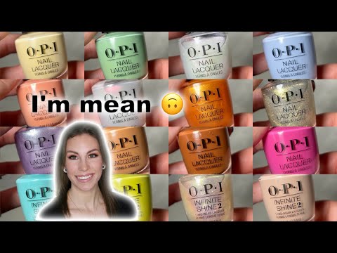OPI Your Way (Spring 2024) 21 Colors + Comparisons | Nail Polish Swatch & Review  | JESSFACE90