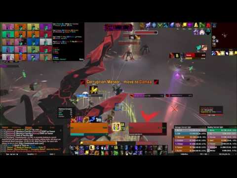 Halo vs Mythic Xavius (Balance Druid PoV)