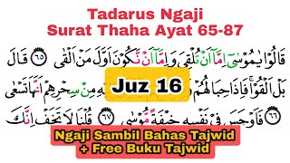Download lagu Tadarus Surat Thaha Ayat 65-87 Dengan Tartil   Bahas Tajwid   Buku Gratis mp3