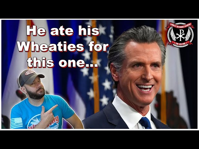 Gavin has a message for ALL Gun Owners... We have "no respect or common decency"... This guy...