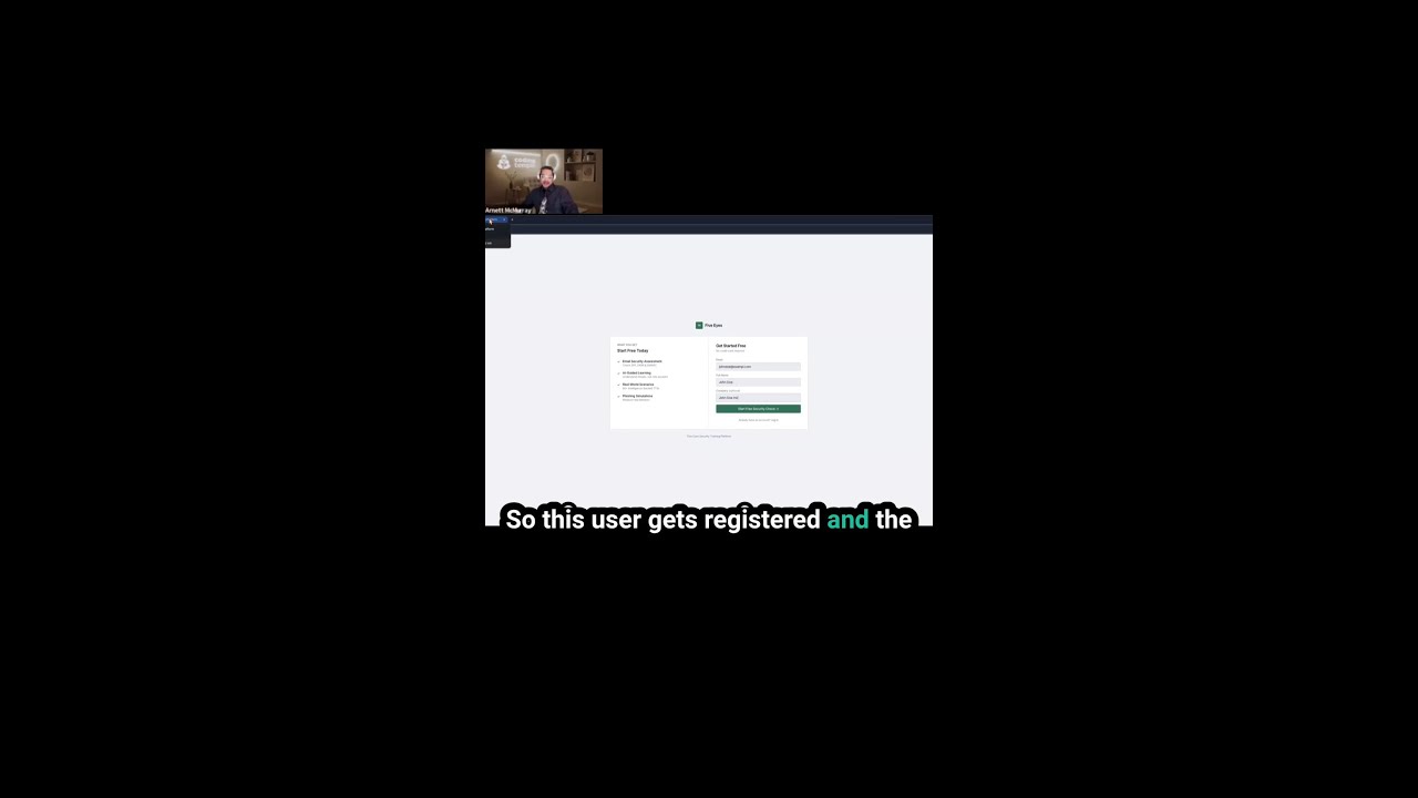 Resident demo: AI cybersecurity training platform