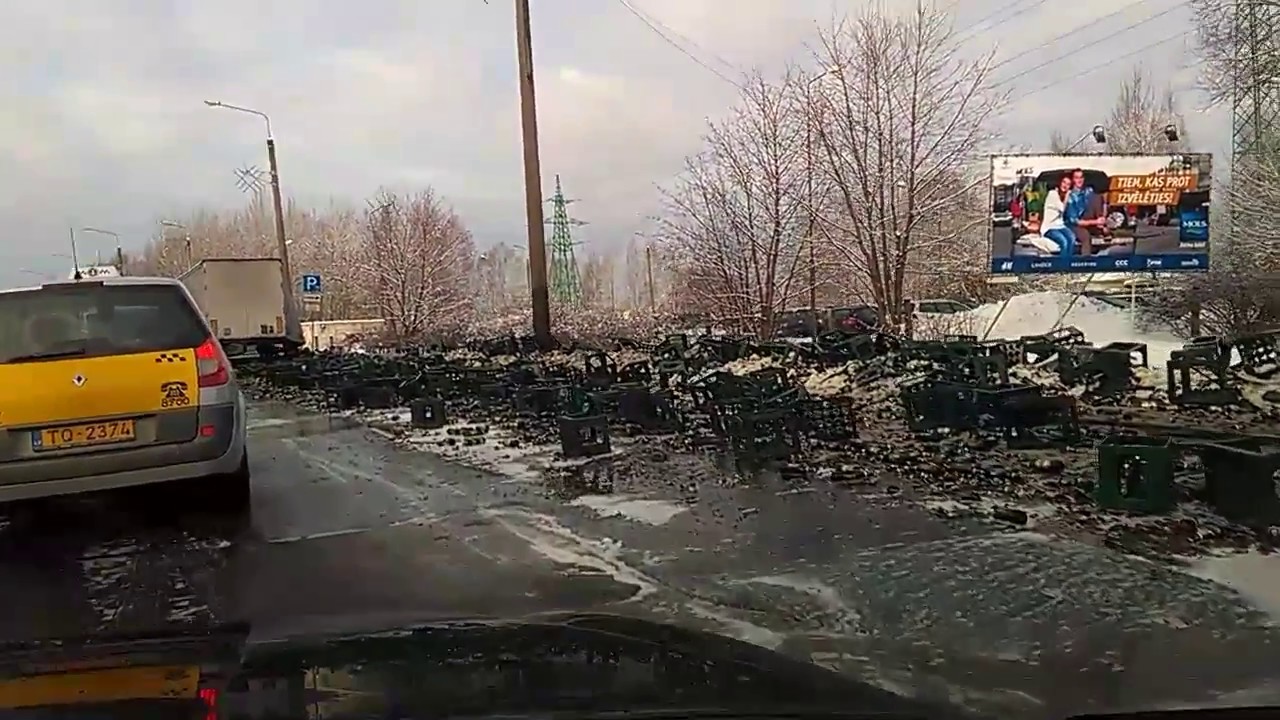 Пивные реки на дороге