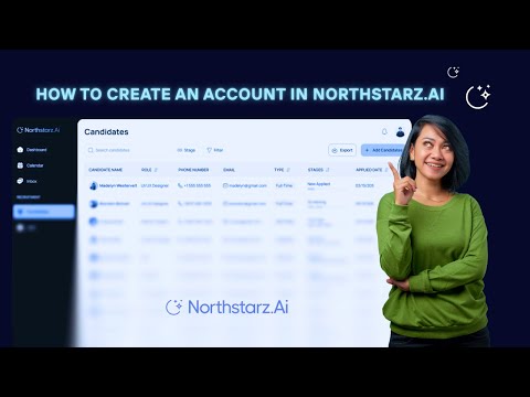 How to Create an Account In Northstarz aI