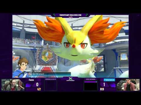 F@X 143 - Fenns (Braixen) Vs. Searing Arrow (Garchomp) Pokken Tournament Losers Semis
