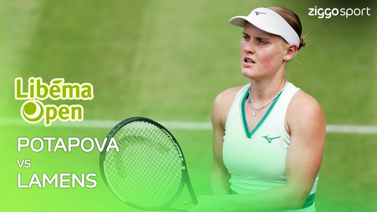 LAMENS BEGINT GOED TEGEN DE VRIENDIN VAN GRIEKSPOOR! 🔥 | Potapova vs Lamens | Libéma Open 2026
