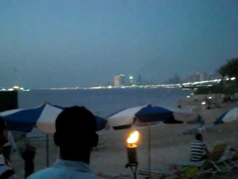 Alessandro Stasi performing at Tropical Beach party - Abu Dhabi Beach [UAE]