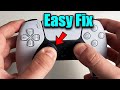 How To Fix Controller Drift PS5 PS5 Controller Analog Stick Drift Easy Fix No Tools Required