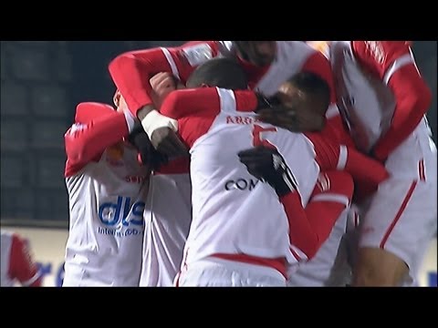 But Romain GRANGE (21') - AS Nancy-Lorraine - LOSC Lille (2-2) / 2012-13