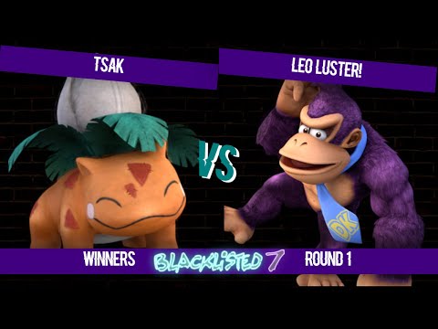 Blacklisted 7 WR1 - tsak (Ivysaur) vs Leo Luster! (Donkey Kong)