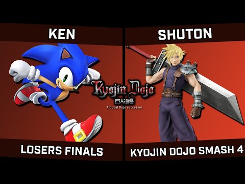 KEN (Sonic) vs Shuton (Cloud) - Kyojin Dojo Smash 4 - Losers Finals