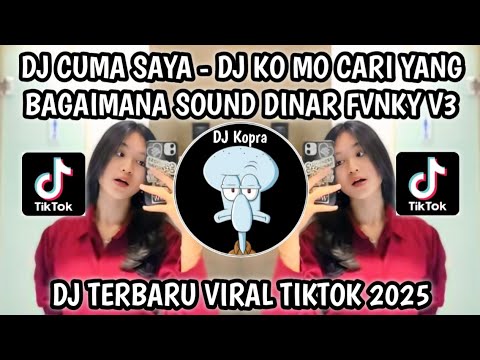 DJ KO MO CARI YANG BAGAIMANA KO MO DAPAT JUGA DIMANA || DJ CUMA SAYA REMIX VIRAL TIKTOK 2025‼️