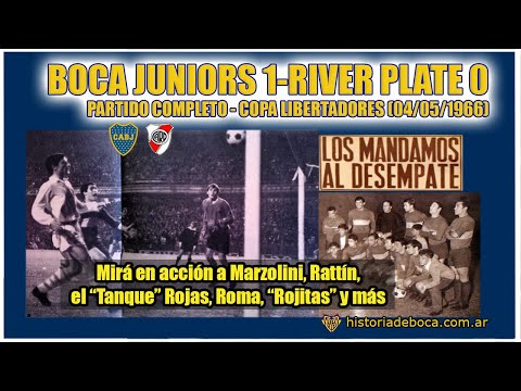 Boca-River en 1966